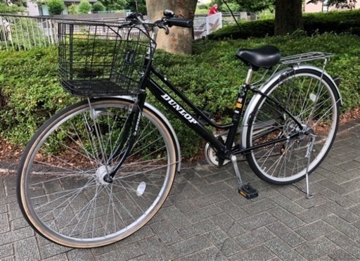 DUNLOP ダンロップ　自転車　27インチ　オートライト　６段変速　東京　三鷹市　武蔵野市