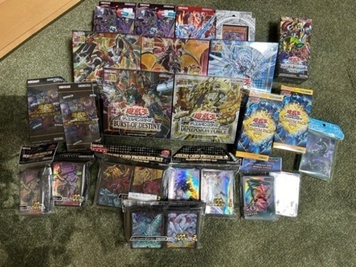 遊戯王 引退品 BOX スリーブ セット
