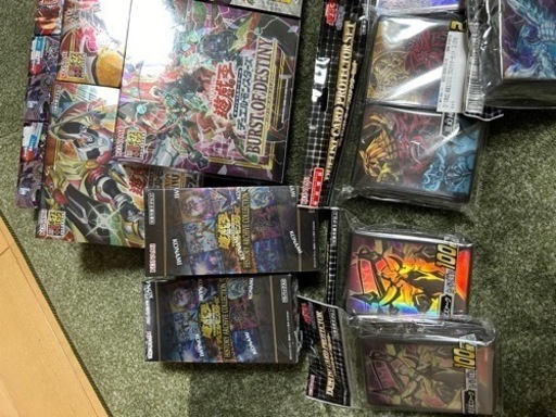 遊戯王 引退品 BOX スリーブ セット