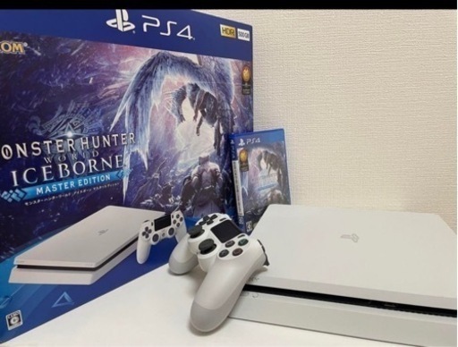 ps4本体 モンスターハンターワールド　アイスボーン　マスターエディション
