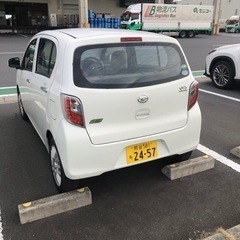 諸経費無し、エコカー、維持費掛かりませんミライース、車検10/30の画像