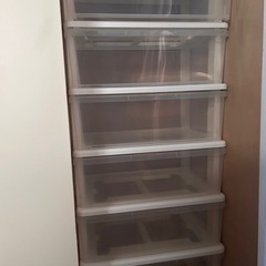 収納家具　クリアケース
