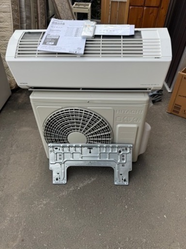 日立 ルームエアコン 白くまくん 冷房/暖房兼用 RAS-D28M（W） 2.8kw 2022年製 主に10畳 RAC-D28M