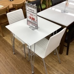 KF-12【新入荷　リサイクル品】ニトリ　クーボ3 ダイニング3...