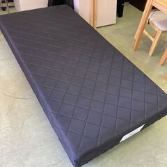 【リサイクルショップ　ピカソ　小松原】幅97 SAKODA サコダ goosleep 脚付きマットレス シングルベッド ブラック★4692★の画像