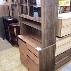 KF-15【新入荷 リサイクル品】無印良品 木製カップボード ブラウン
