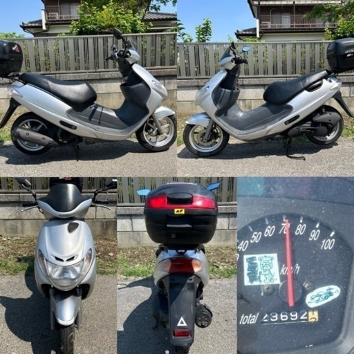 アドレスV110快速2スト☆自賠責付きですぐ乗れます☆シート・プラグなど新品交換で快調^_^原付2種スクーター☆