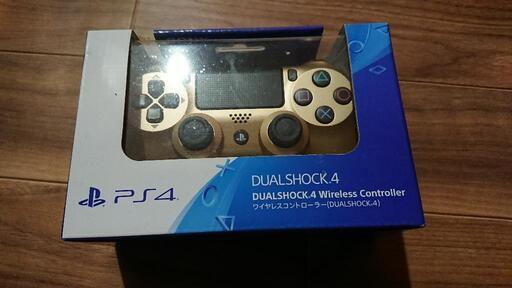 PlayStation4 コントローラ ゴールド (新品)※