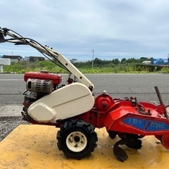 オーレック　管理機　AR-55VA エースローター　ドラムロータリー仕様　5馬力　ハンドル回転　畝立て　畝上げ　溝堀り 土揚げ　土寄せ　耕耘　耕運機　動画あり　　 の画像