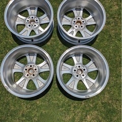 30系　プリウス　純正17インチ　アルミホイールの画像