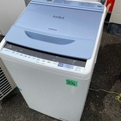 NO 204 ?福岡市内配送設置無料✨? 日立 全自動洗濯機 ビート