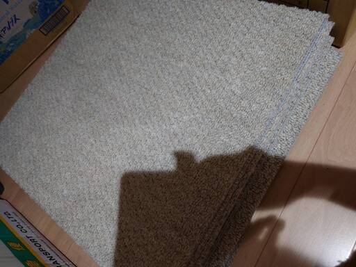 ピアリビング 静床ライト 防音カーペット 50cm×50cm