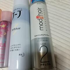 ヘアスプレー色々の画像