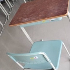 学習机 学校の机 スクールデスク 勉強机 机と椅子セット  テー...
