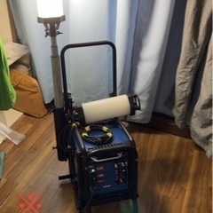 NAYUTA　蓄電池付全方位型LED投光器