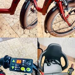 新品部品☺整備士*防犯登録　電動自転車　子供乗せ 　SP ブリヂストン　ビッケ　bikke ２０インチの画像