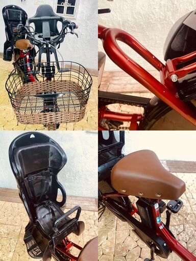 新品部品☺整備士*防犯登録　電動自転車　子供乗せ 　SP ブリヂストン　ビッケ　bikke ２０インチ