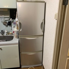 【当方自宅引渡限定】両開き大型冷蔵庫
