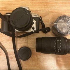 Nikon F60 SIGMA 望遠レンズ　ケース付　ニコン　カメラの画像