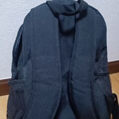 リュック　黒の画像