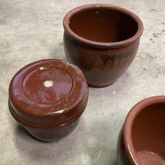 漬物用の壺の画像