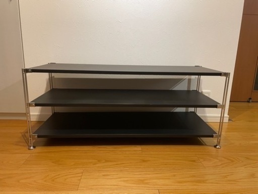 無印良品　ステンレスユニットシェルフ用　テレビ台
