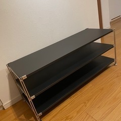 無印良品 ステンレスユニットシェルフ用 テレビ台