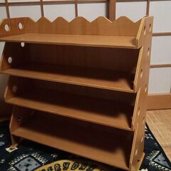 ⑧手作り棚🎀価格より半額にします😇本日、最終日！の画像