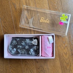 バービー☆ポーチ&ミニタオル セットの画像