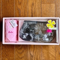 バービー☆ポーチ&ミニタオル セットの画像
