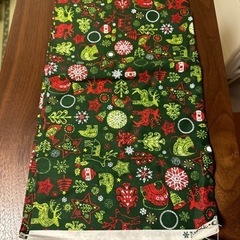 クリスマス柄生地