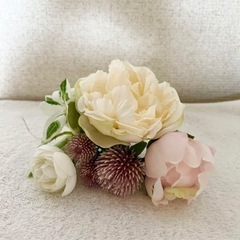結婚式 造花