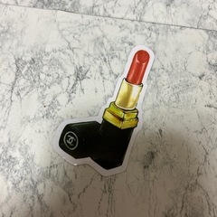 リップ シャネル　ノベルティ　シール