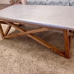 WTW マーベリックス コーヒーテーブル アルミ ローテーブルの画像