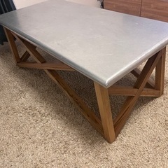 WTW マーベリックス コーヒーテーブル アルミ ローテーブルの画像