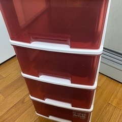 家具 収納家具　クリアケース 　