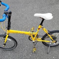 希少KHS　F-20RG　２０インチ折り畳み自転車　変速、タイヤ...