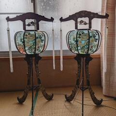 決まりました!　お盆灯籠　 照明器具