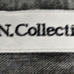 T.Ncollection オリジナルプリント ショート T シャツ グレー Ｍサイズの画像
