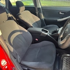 7.5万k 小傷板金完了　鏡面磨き　コーティング　30 プリウス　S 25年　車検7年11月　フルセグ　地デジ　Bカメの画像