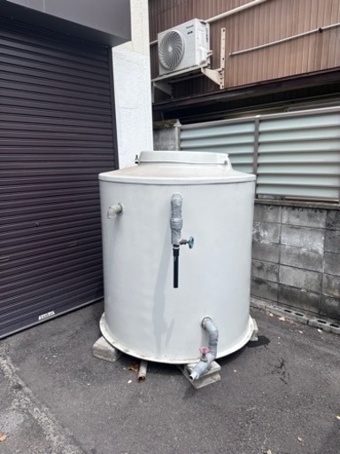 値下げ‼️　コータ・タンク　高柳産業　1000ℓ 1t 高架水槽　FRP