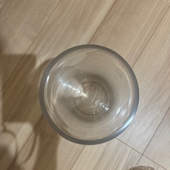 【美品】大きめのガラス花瓶2点の画像
