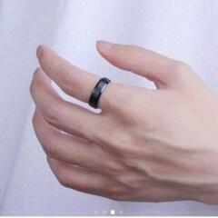  j←←←m17-19  ステンレススチール フロストリング リング 指輪 ヨーロッパ アクセサリー ヴィンテージ レトロ ファッション ジュエリー の画像