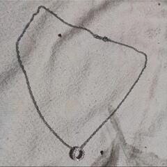 ▼/j→→→m17-7ブリリアントサークルパヴェペンダントネックレスの画像