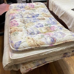 布団毛布敷きパッド一式シングルの画像