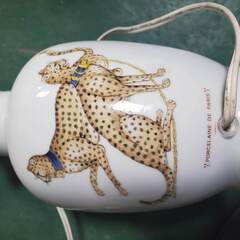 Porcelaine de Paris France ライト　カバー取れています。の画像