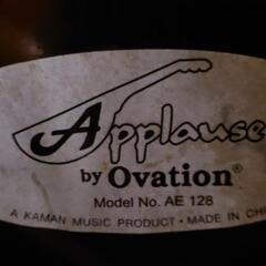 箱付き Applause by Ovation アプローズ エレアコ ギター 中古の画像