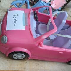 😺　ピンク　車　おもちゃの画像