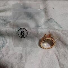 j→→→m17-7 ブラウンダイヤモンドＣＺスクエアカットパヴェリング特注RDXの画像