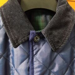 スコットランド製メンズキルティングジャケットの画像